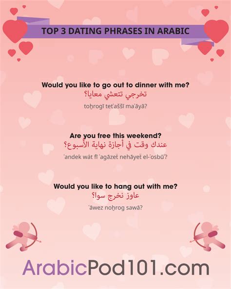 arabic dating phrases